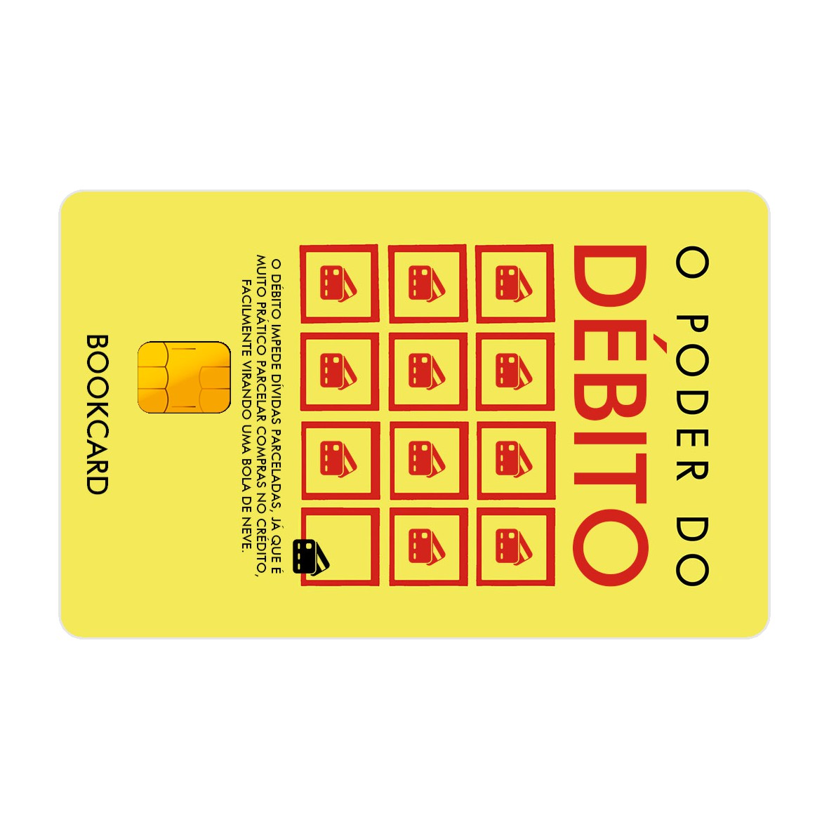 CAPACARD - Película Adesiva Para Cartão - O Poder Do Débito CAPACARD - Película Adesiva Para Cartão - O Poder Do Débito